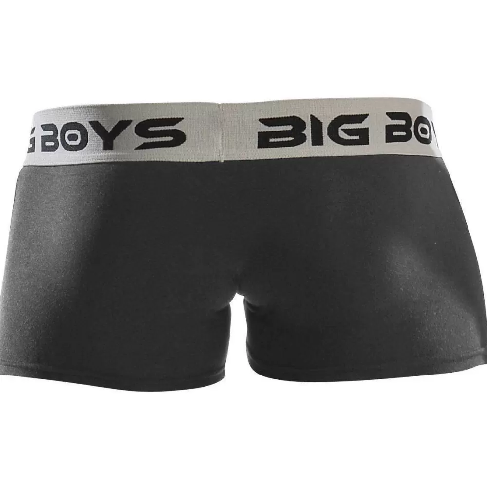 Big Boys Men's Underwear^Black Low Rise Briefs