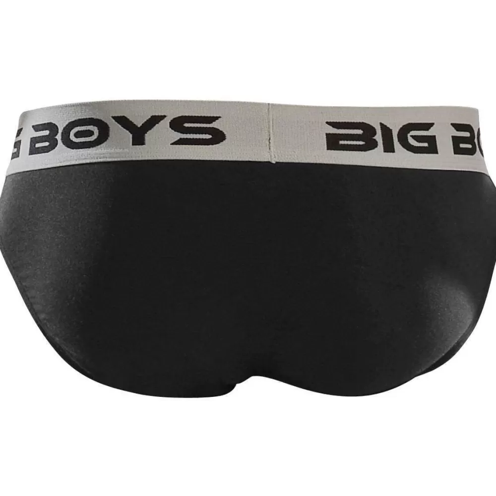 Big Boys Men's Underwear^Black Mini Briefs