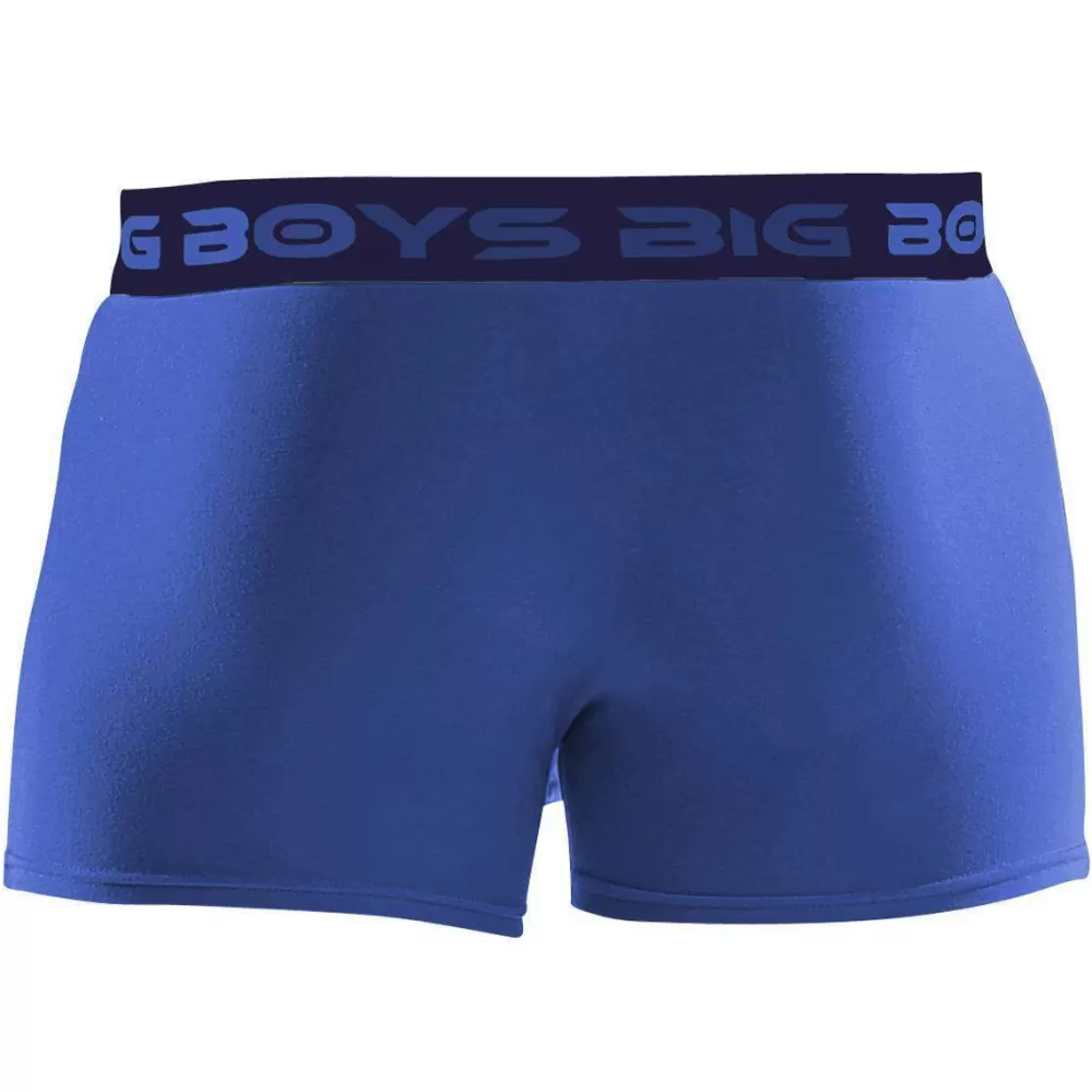 Big Boys Men's Underwear^Blue Boxer Briefs