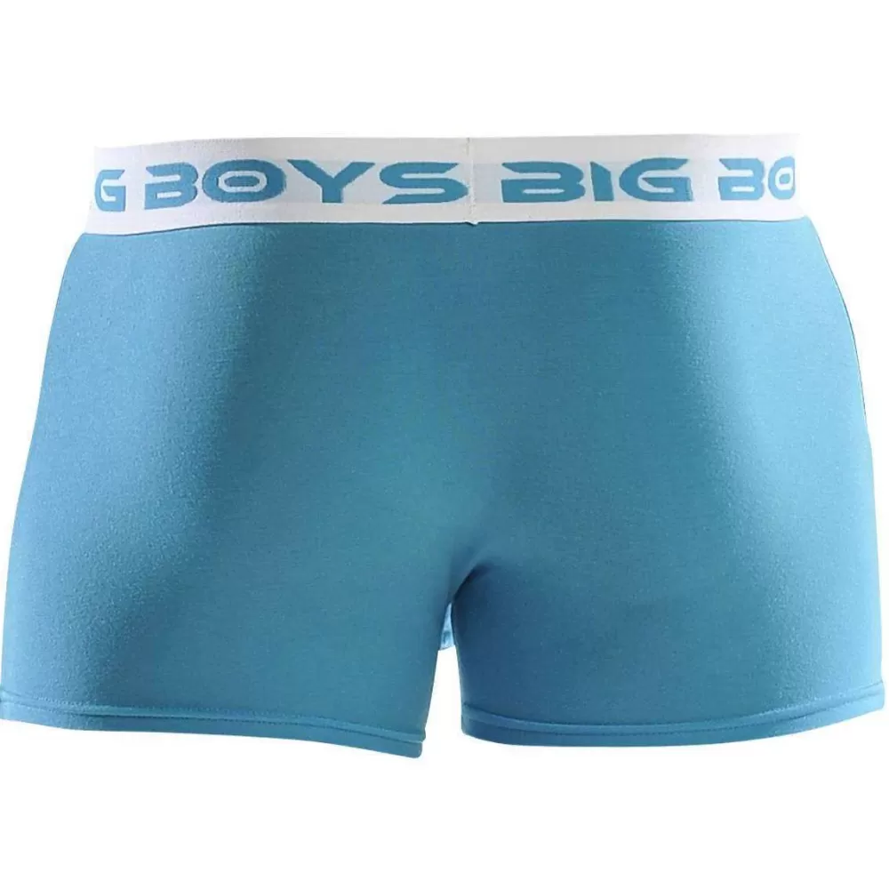 Big Boys Men's Underwear^Blue Boxer Briefs