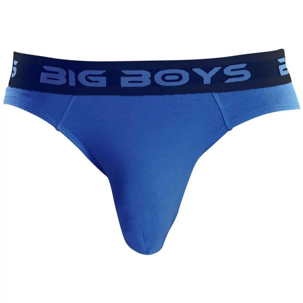 Big Boys Men's Underwear^Blue Mini Briefs