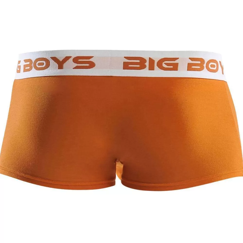 Big Boys Men's Underwear^Orange Low Rise Briefs