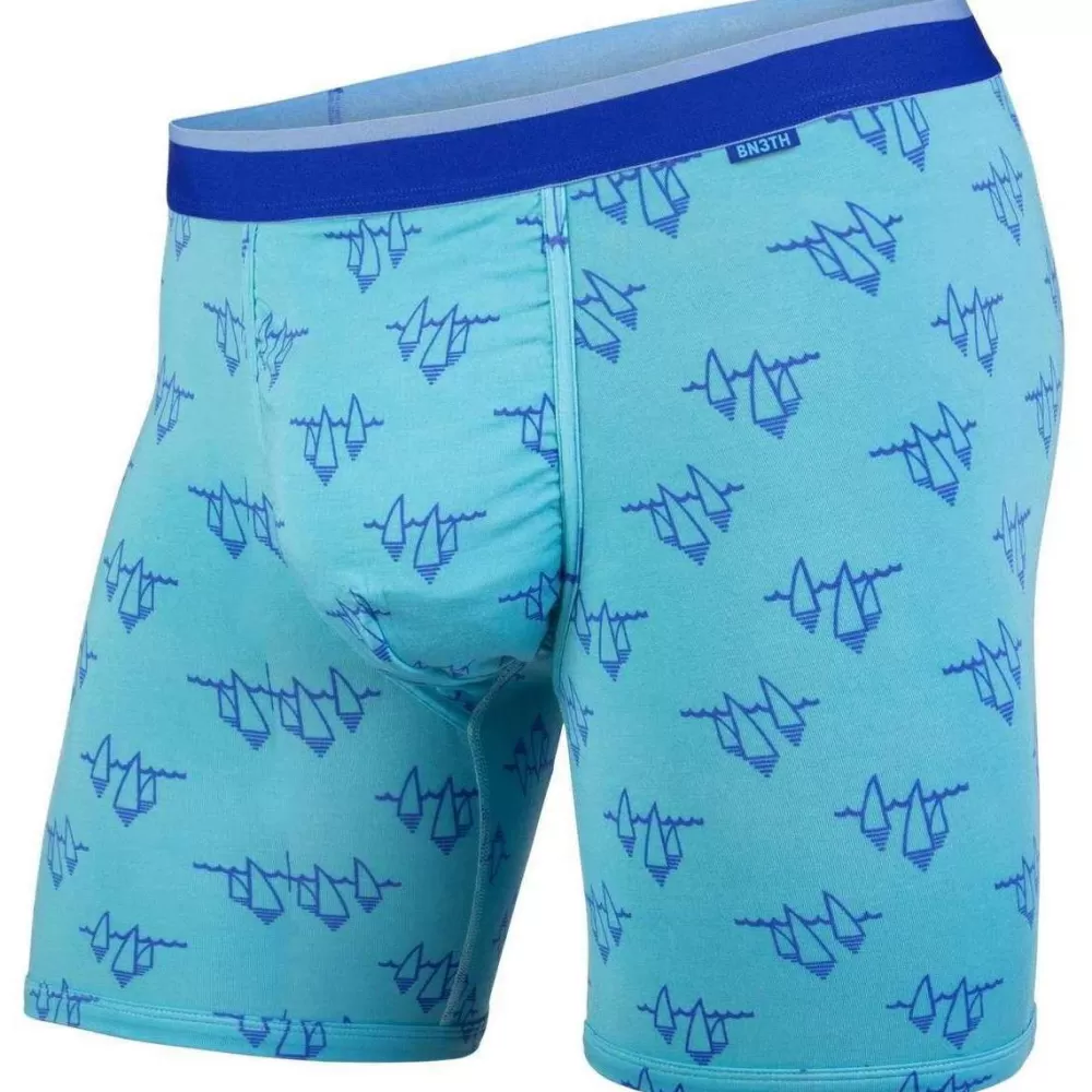 BN3TH Men's Underwear^Blue Classic Boxer Brief