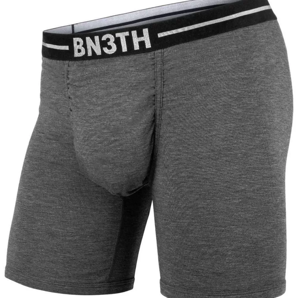BN3TH Men's Underwear^Grey Infinite Xt2 Boxer Brief