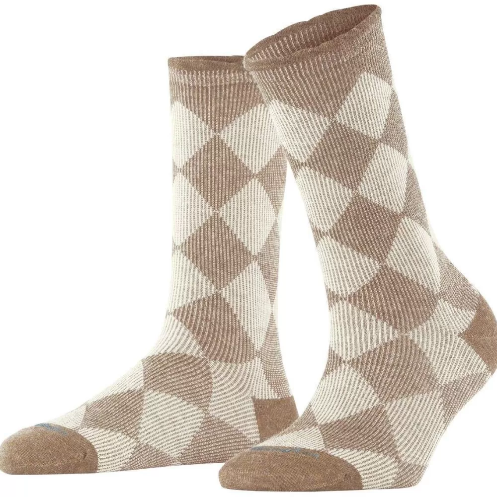 Burlington Women's Socks^Beige Dalston Socks