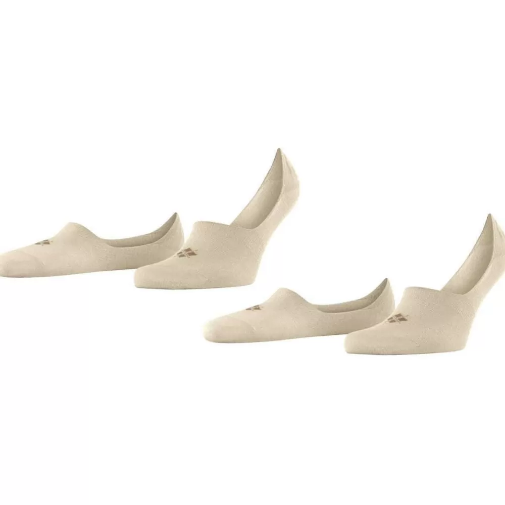 Burlington Men's Socks^Beige Everyday 2-Pack No Show Socks