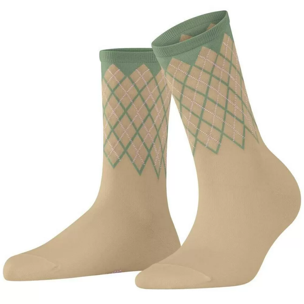 Burlington Women's Socks^Beige Mayfair Socks