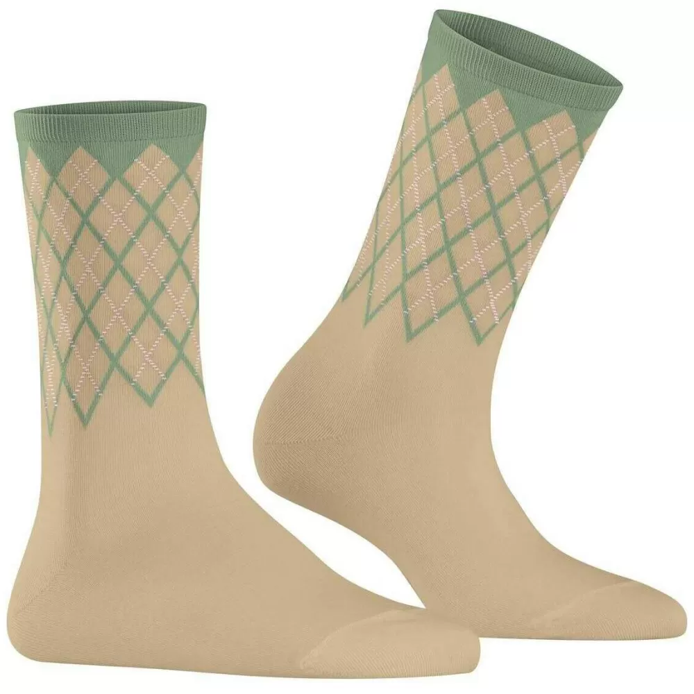Burlington Women's Socks^Beige Mayfair Socks