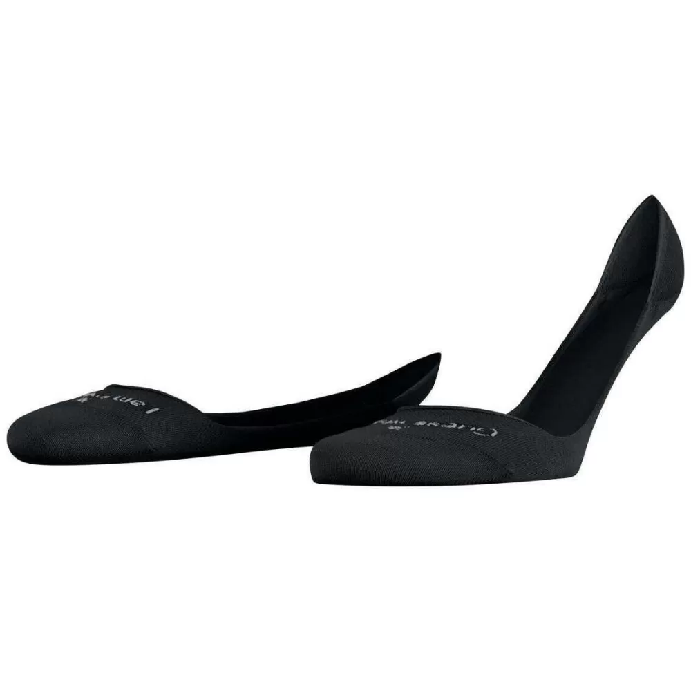 Burlington Women's Socks^Black Aberdeen No Show Socks