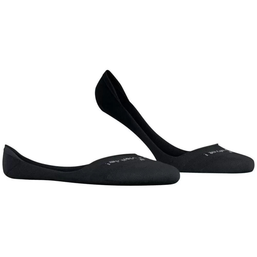Burlington Women's Socks^Black Aberdeen No Show Socks