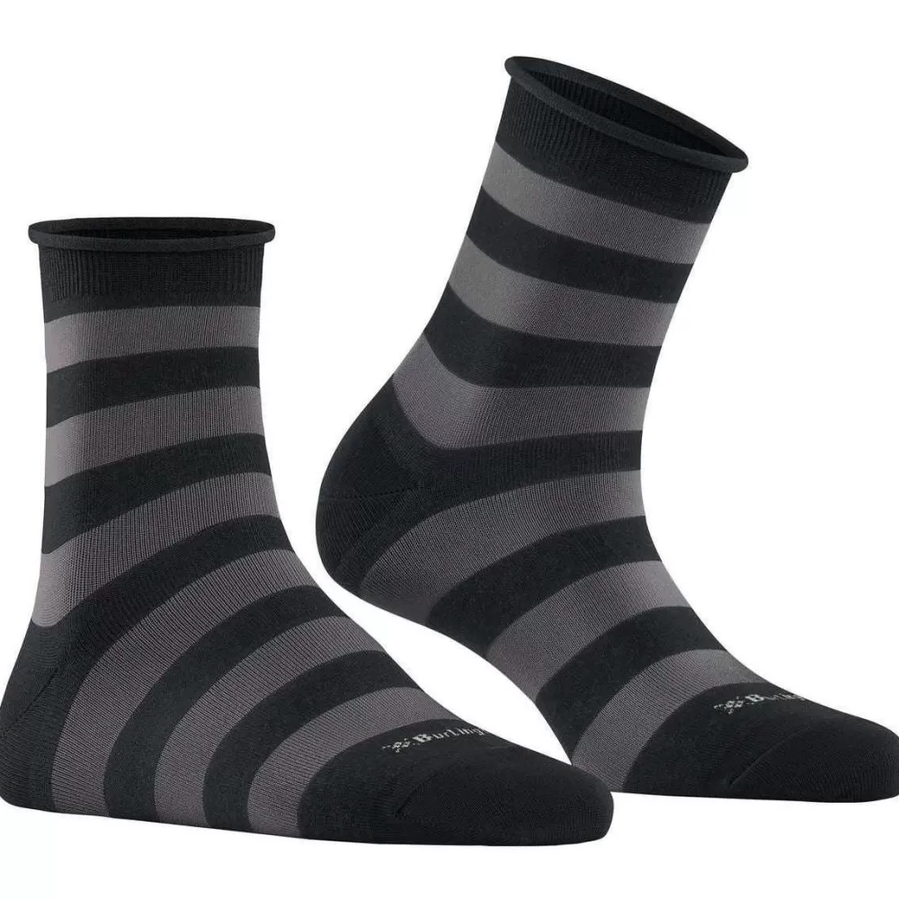 Burlington Women's Socks^Black Aberdeen Socks