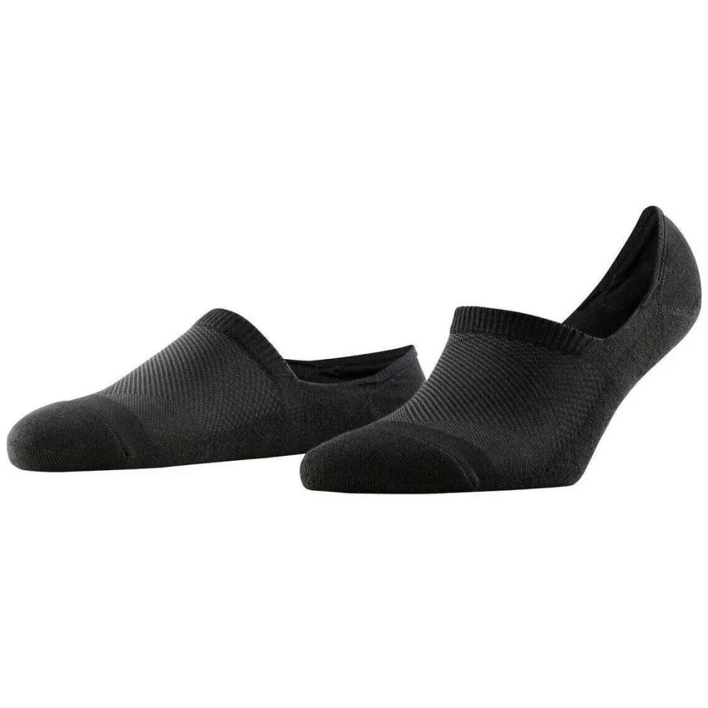 Burlington Women's Socks^Black Athleisure No Show Socks
