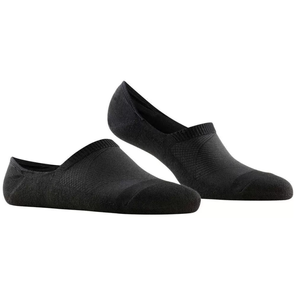 Burlington Women's Socks^Black Athleisure No Show Socks