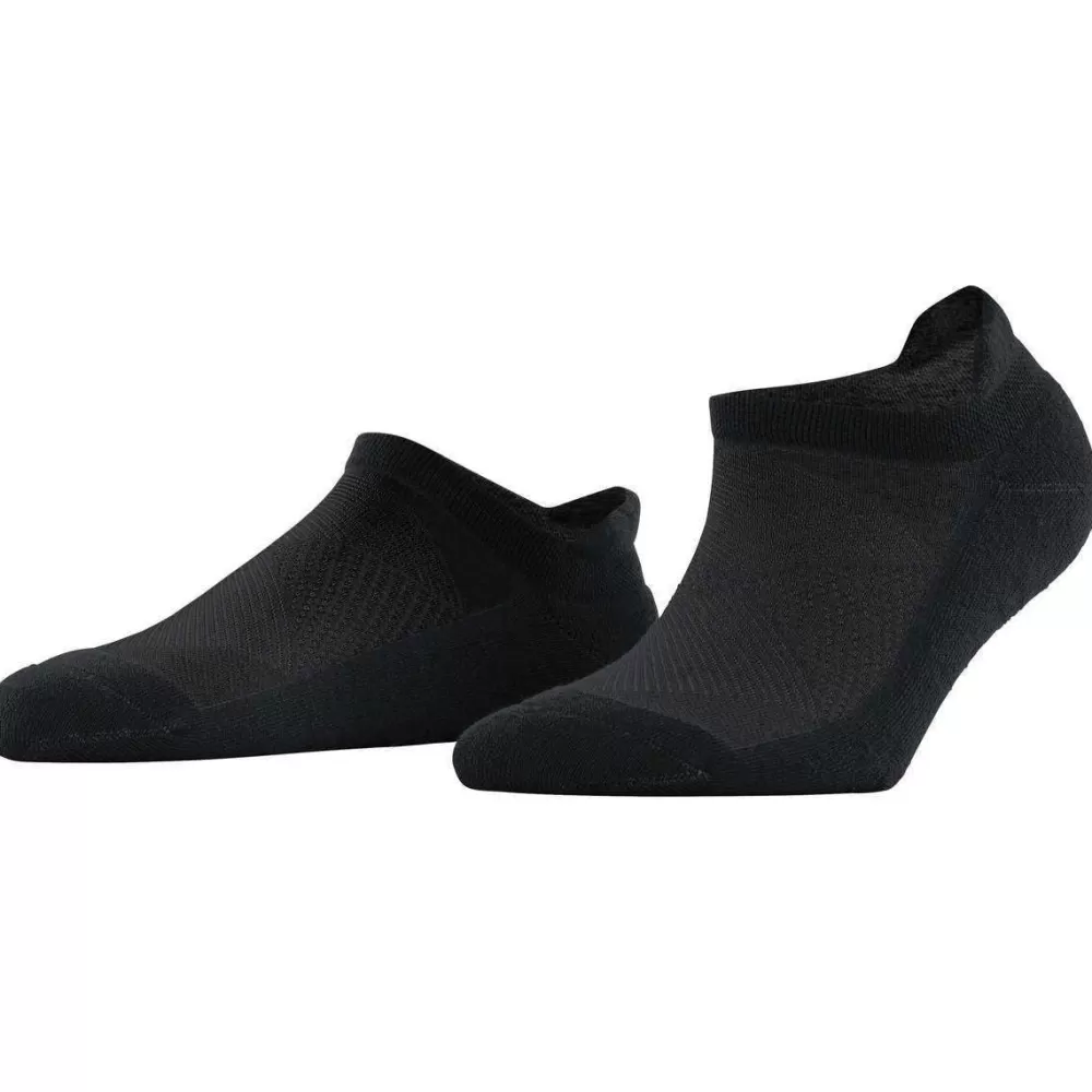 Burlington Women's Socks^Black Athlesiure Sneaker Socks