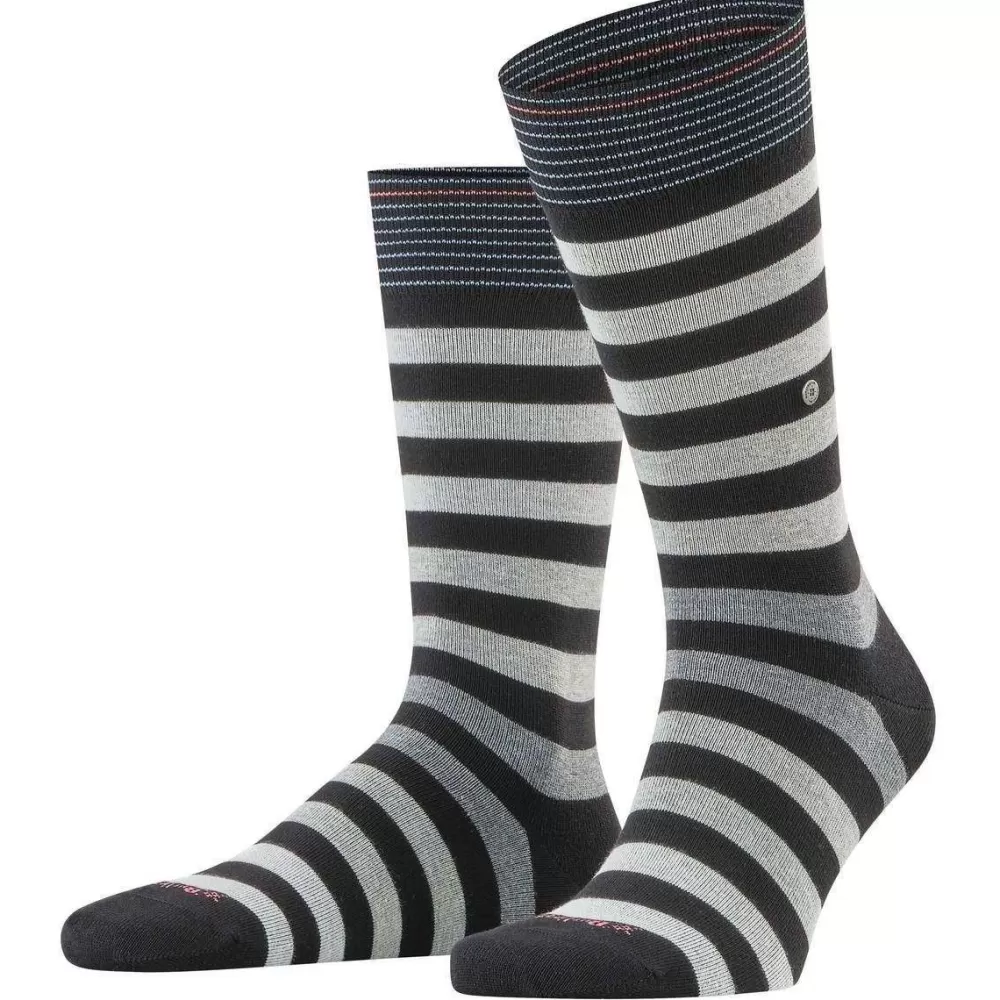 Burlington Men's Socks^Black Blackpool Socks