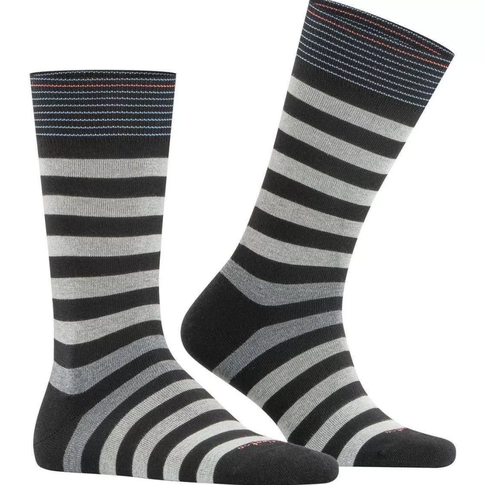 Burlington Men's Socks^Black Blackpool Socks