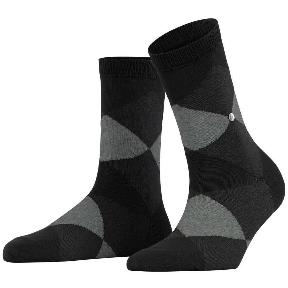 Burlington Women's Socks^Black Bonnie Socks