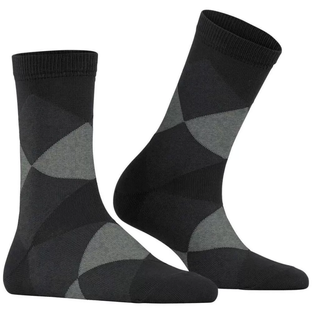 Burlington Women's Socks^Black Bonnie Socks