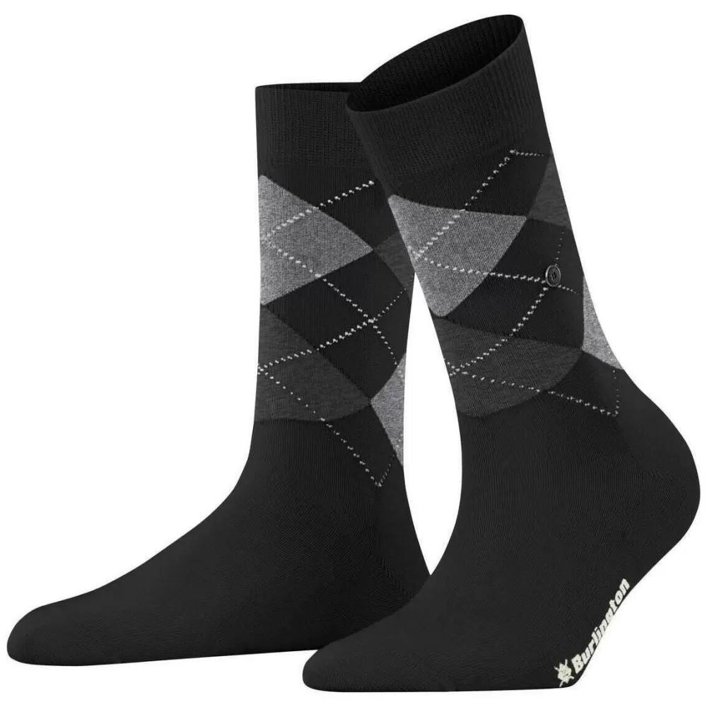Burlington Women's Socks^Black Covent Garden Socks