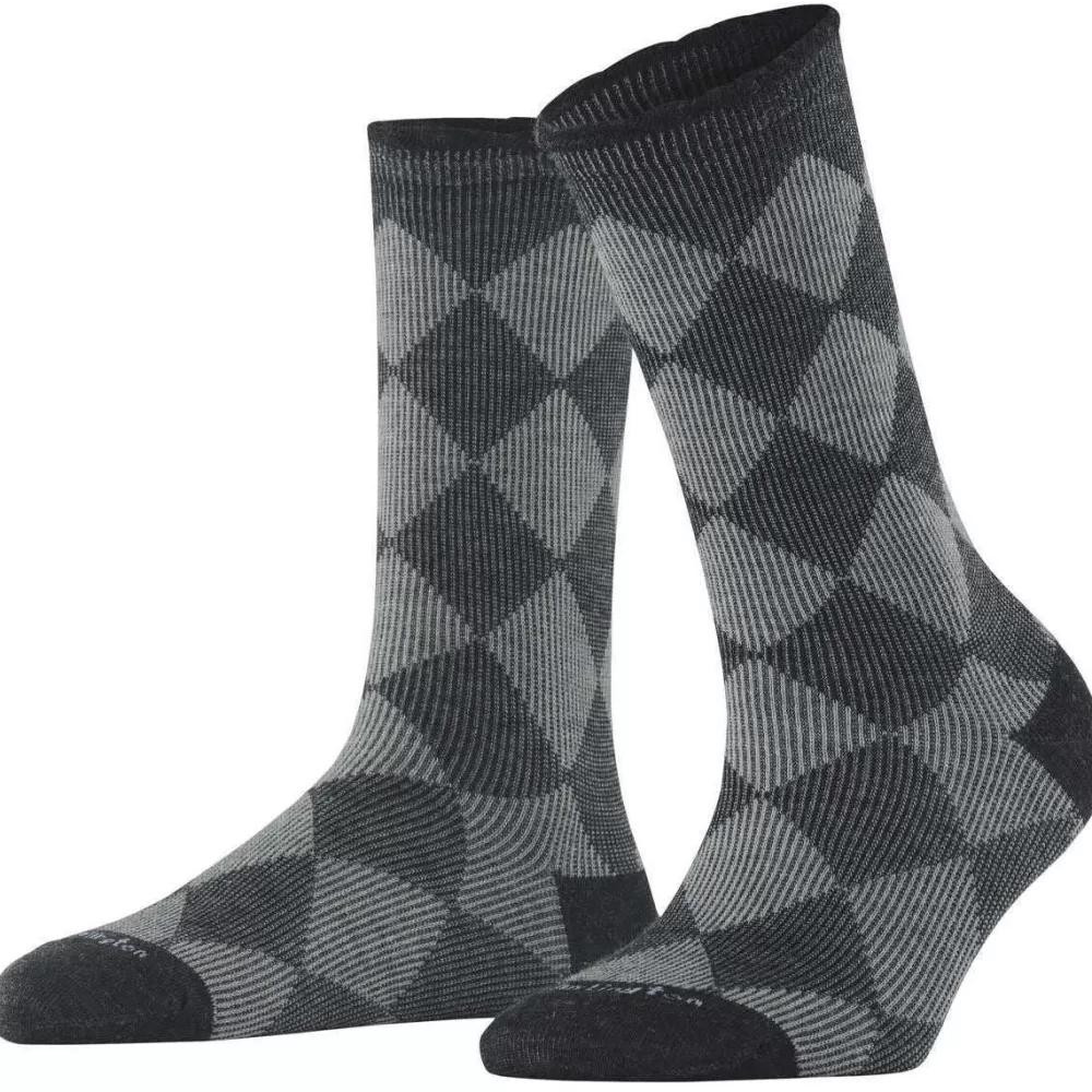 Burlington Women's Socks^Black Dalston Socks