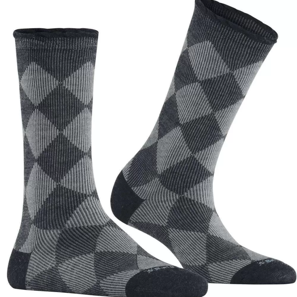 Burlington Women's Socks^Black Dalston Socks