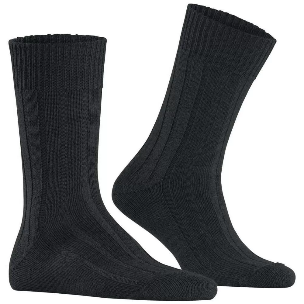 Burlington Men's Socks^Black Dover Socks