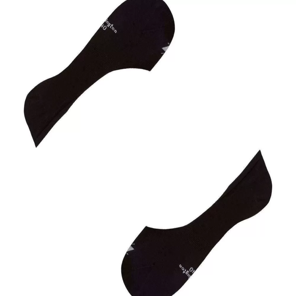 Burlington Men's Socks^Black Everyday 2-Pack Box No Show Socks