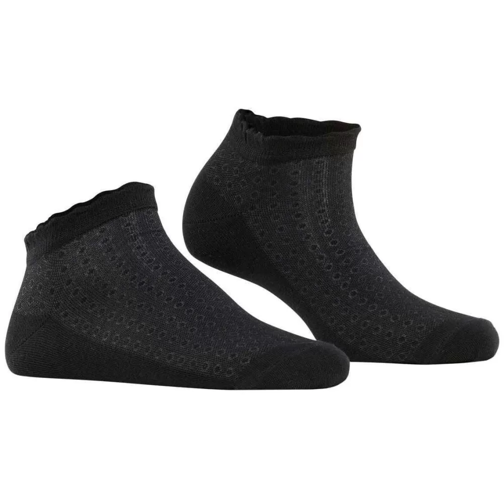 Burlington Women's Socks^Black Montrose Socks