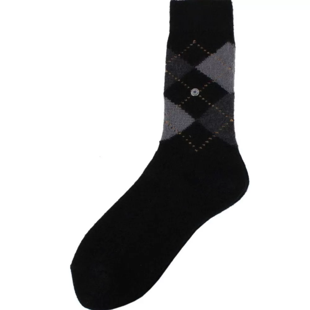 Burlington Women's Socks^Black Whitby Socks