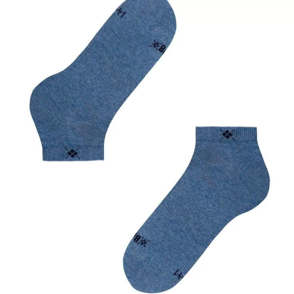 Burlington Women's Socks^Blue Everyday 2-Pack Sneaker Socks