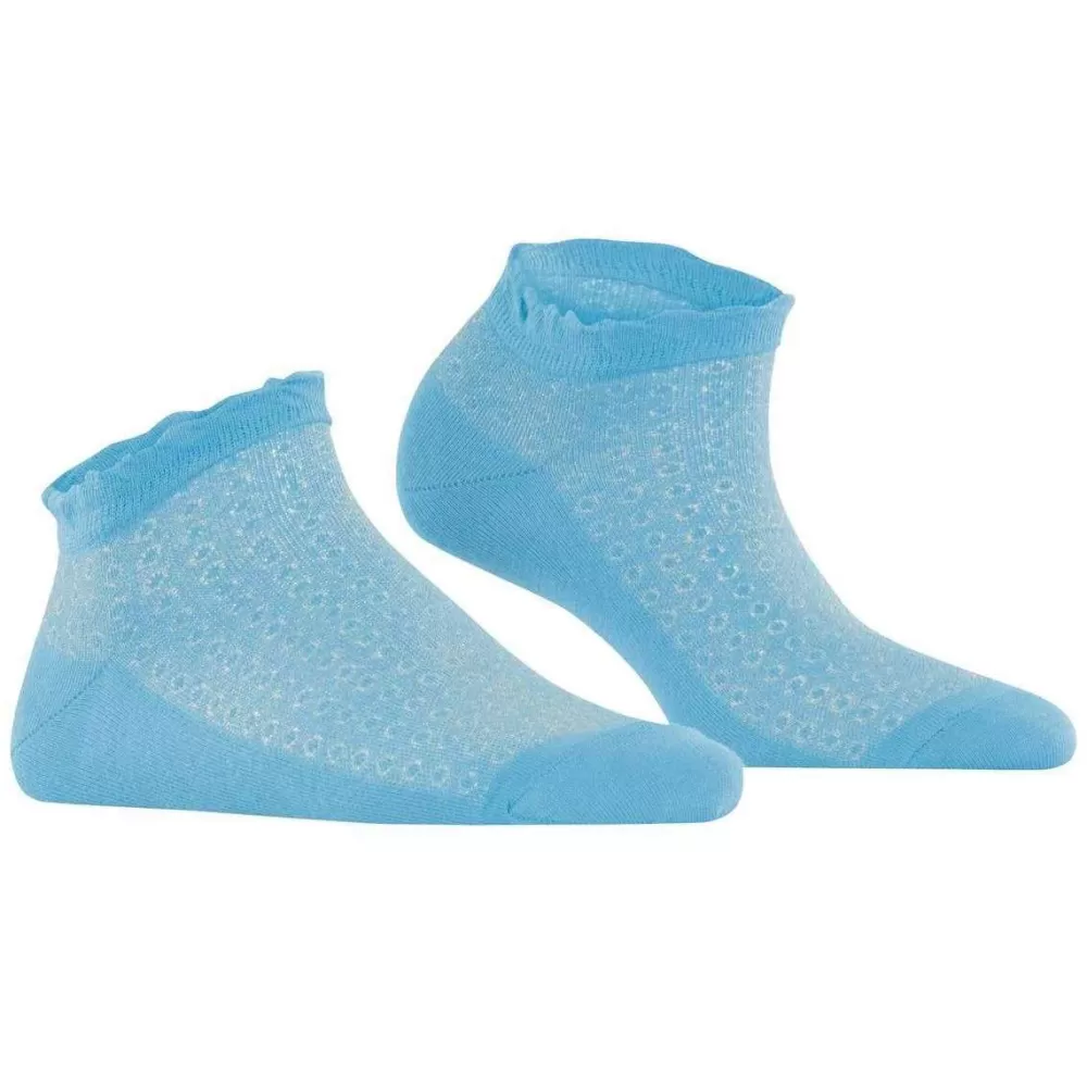 Burlington Women's Socks^Blue Montrose Sneaker Socks
