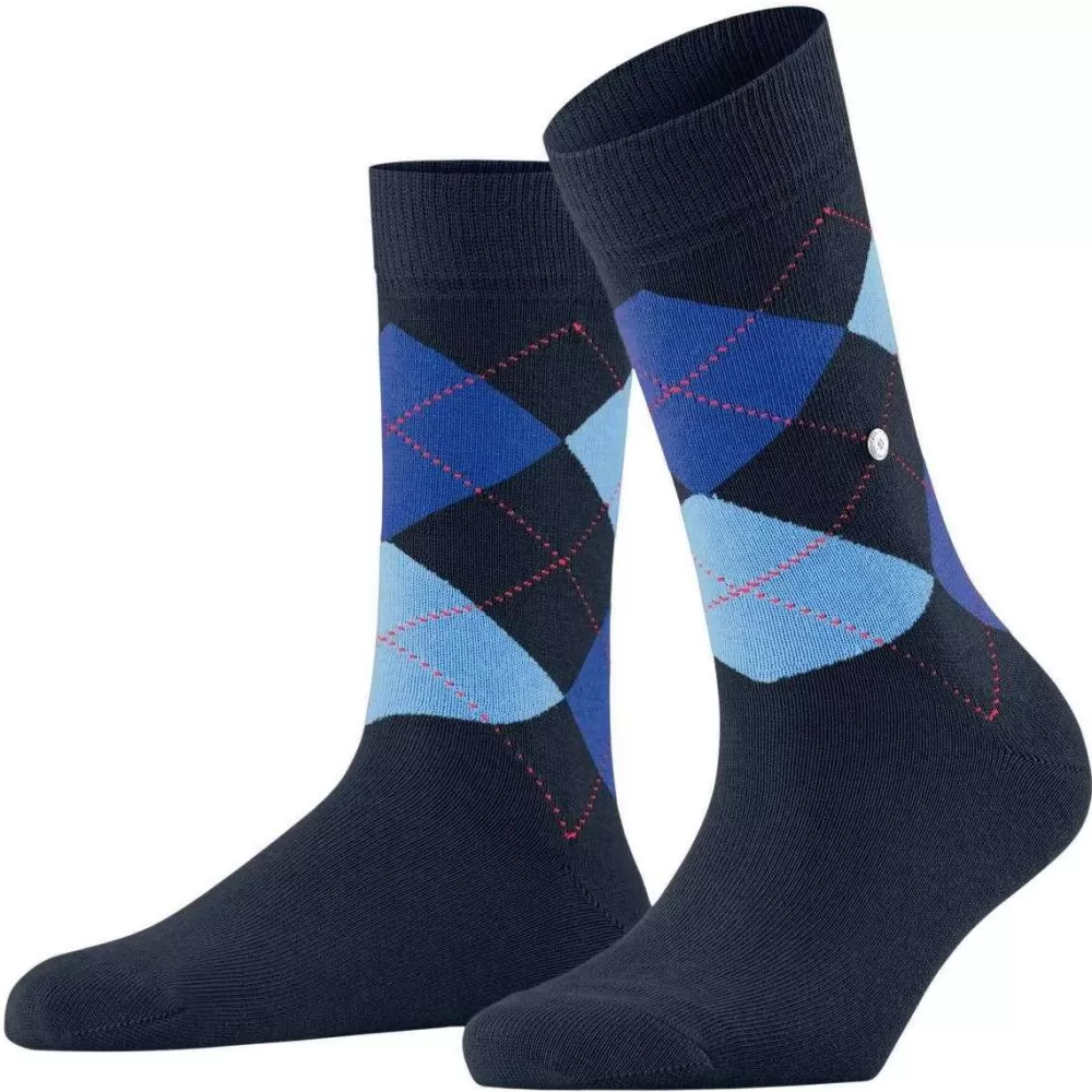 Burlington Women's Socks^Blue Queen Socks