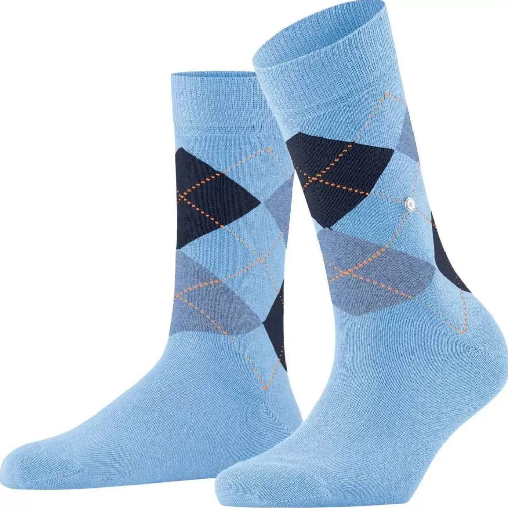 Burlington Women's Socks^Blue Queen Socks