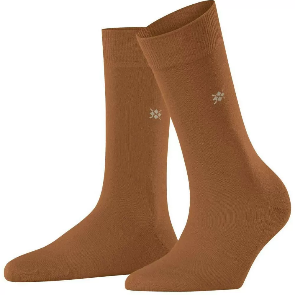 Burlington Women's Socks^Brown Bloomsbury Socks