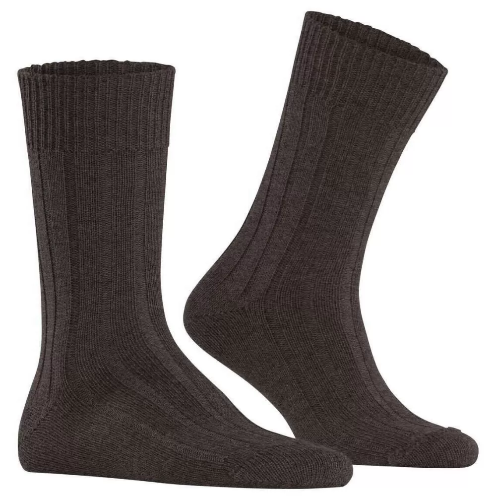 Burlington Men's Socks^Brown Dover Socks