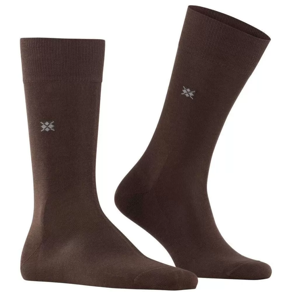 Burlington Men's Socks^Brown Dublin Socks