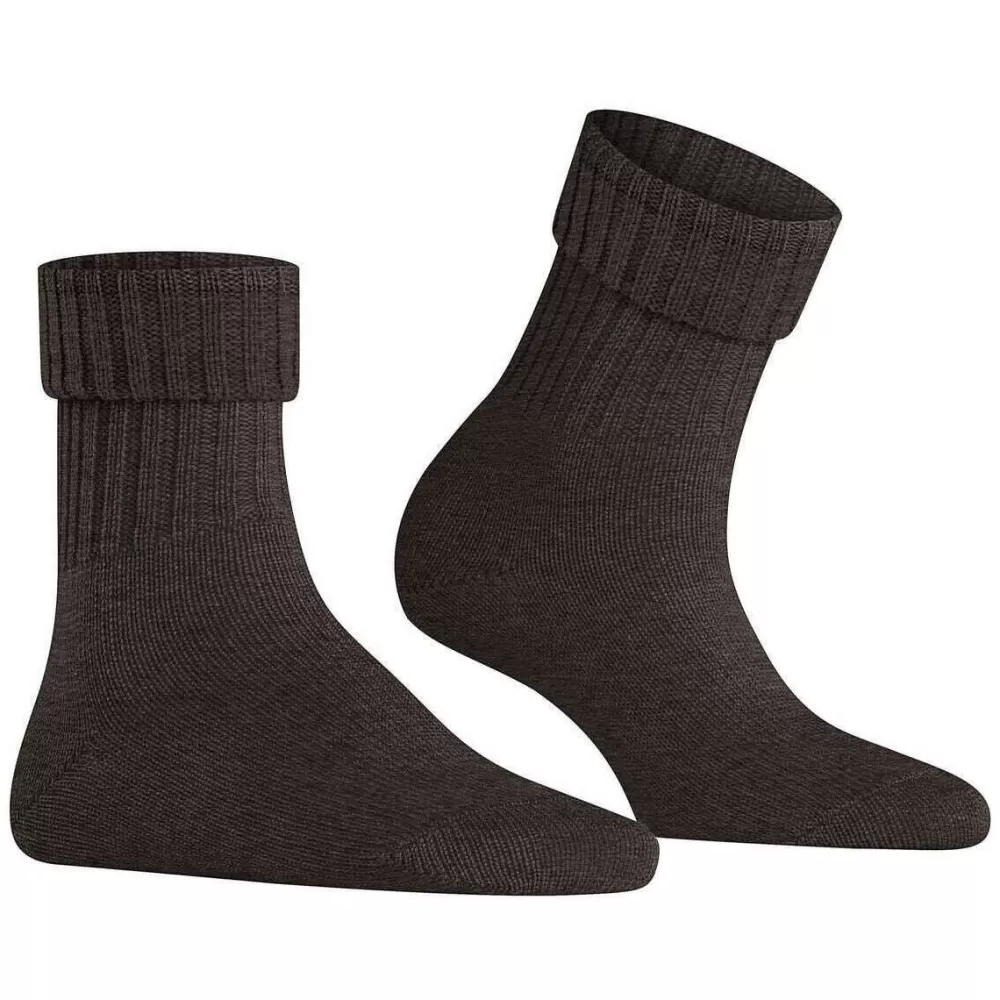 Burlington Women's Socks^Brown Plymouth Socks