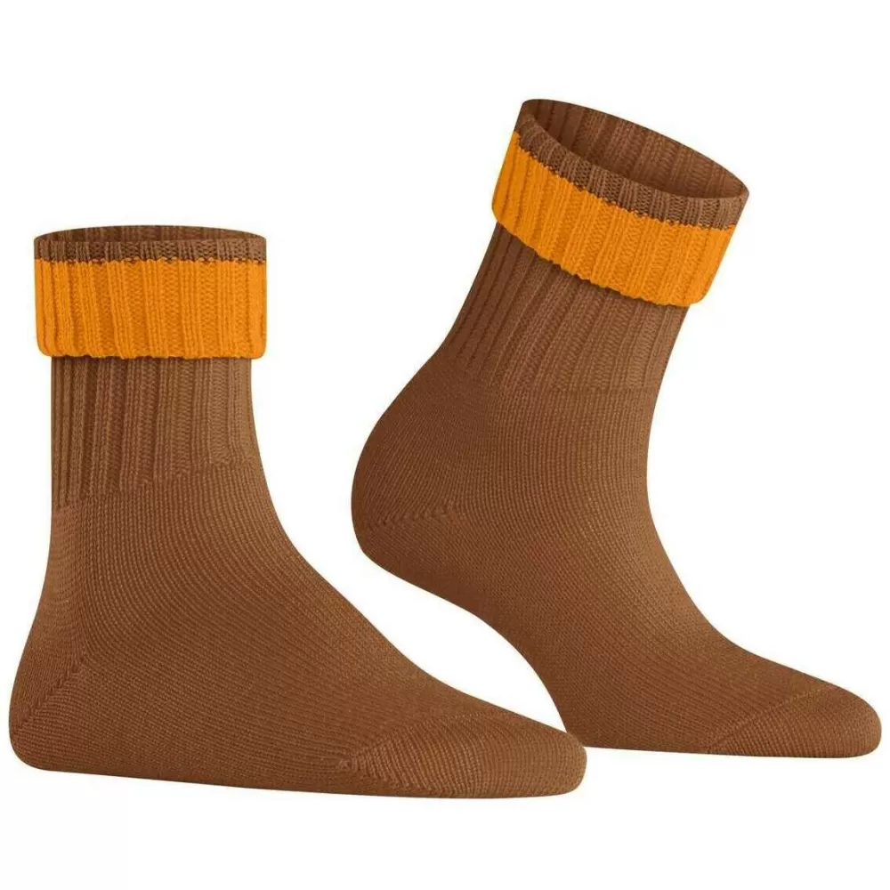 Burlington Women's Socks^Brown Plymouth Socks