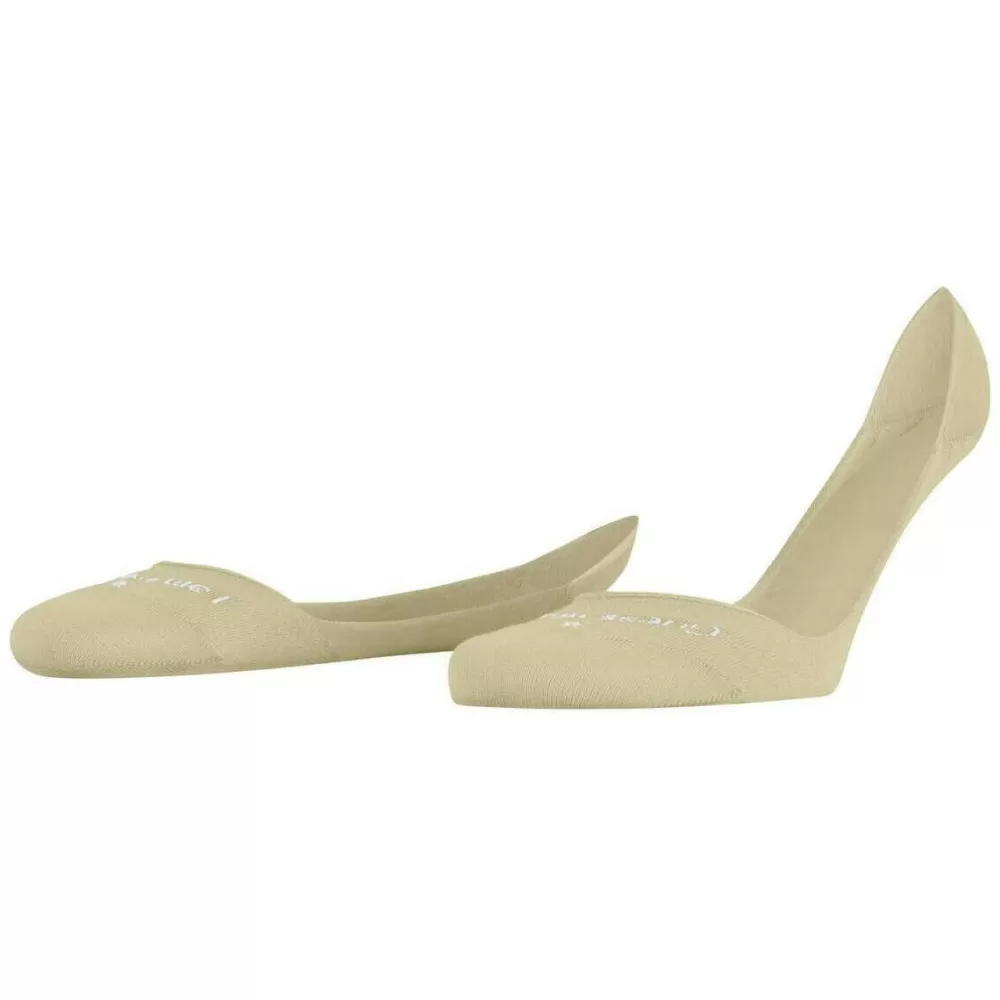 Burlington Women's Socks^Cream Aberdeen No Show Socks