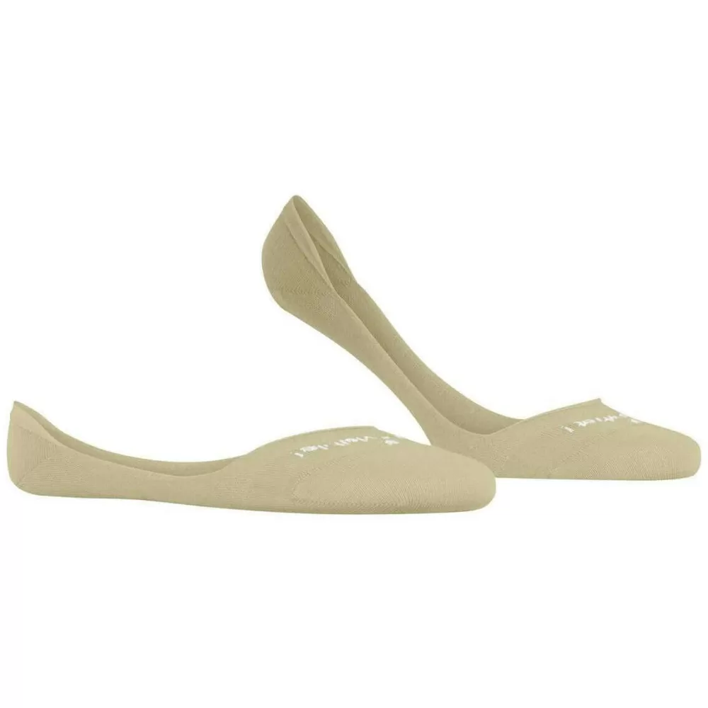 Burlington Women's Socks^Cream Aberdeen No Show Socks