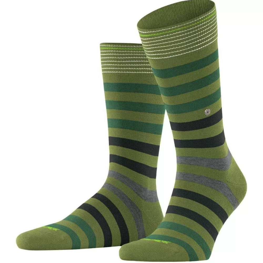 Burlington Men's Socks^Green Blackpool Socks