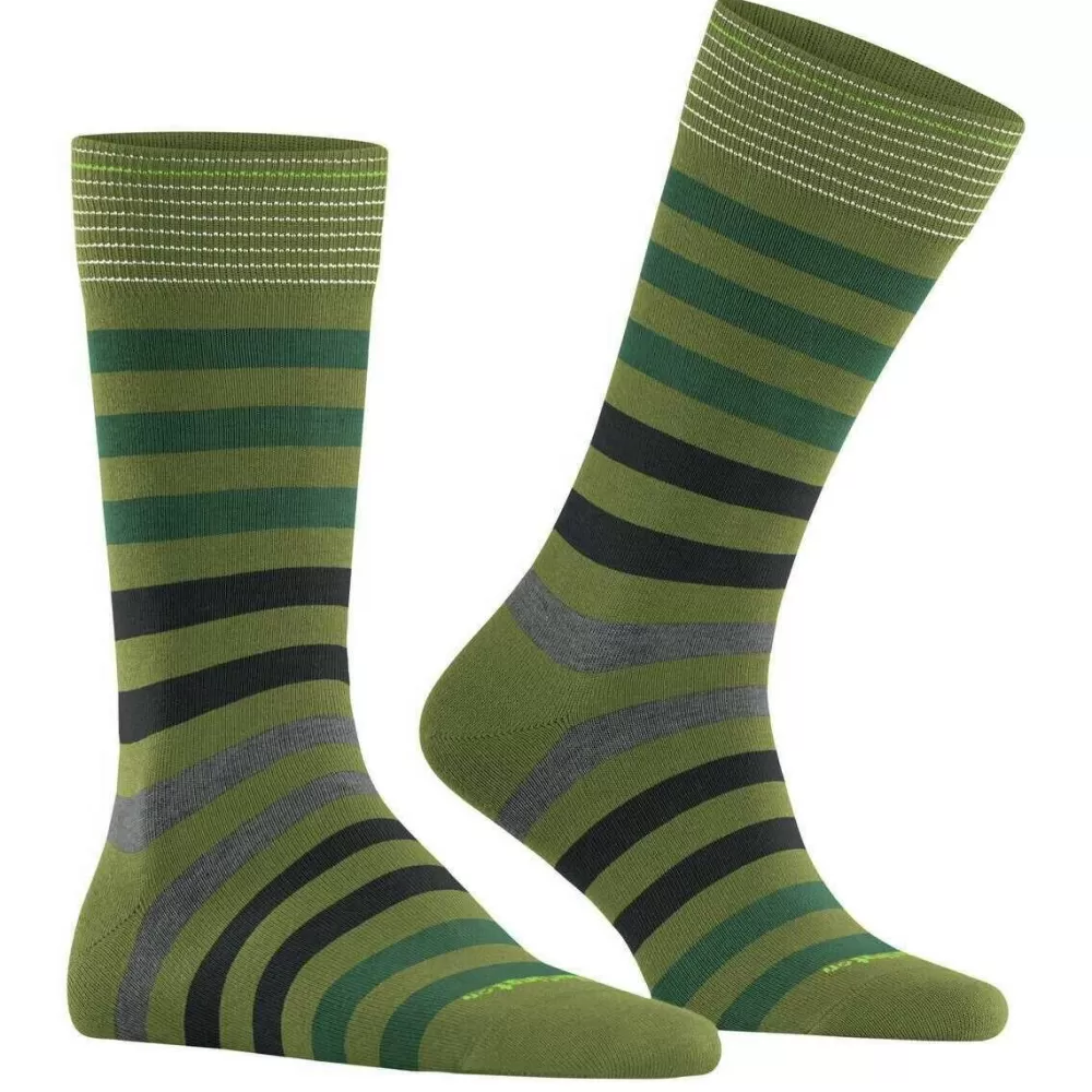 Burlington Men's Socks^Green Blackpool Socks