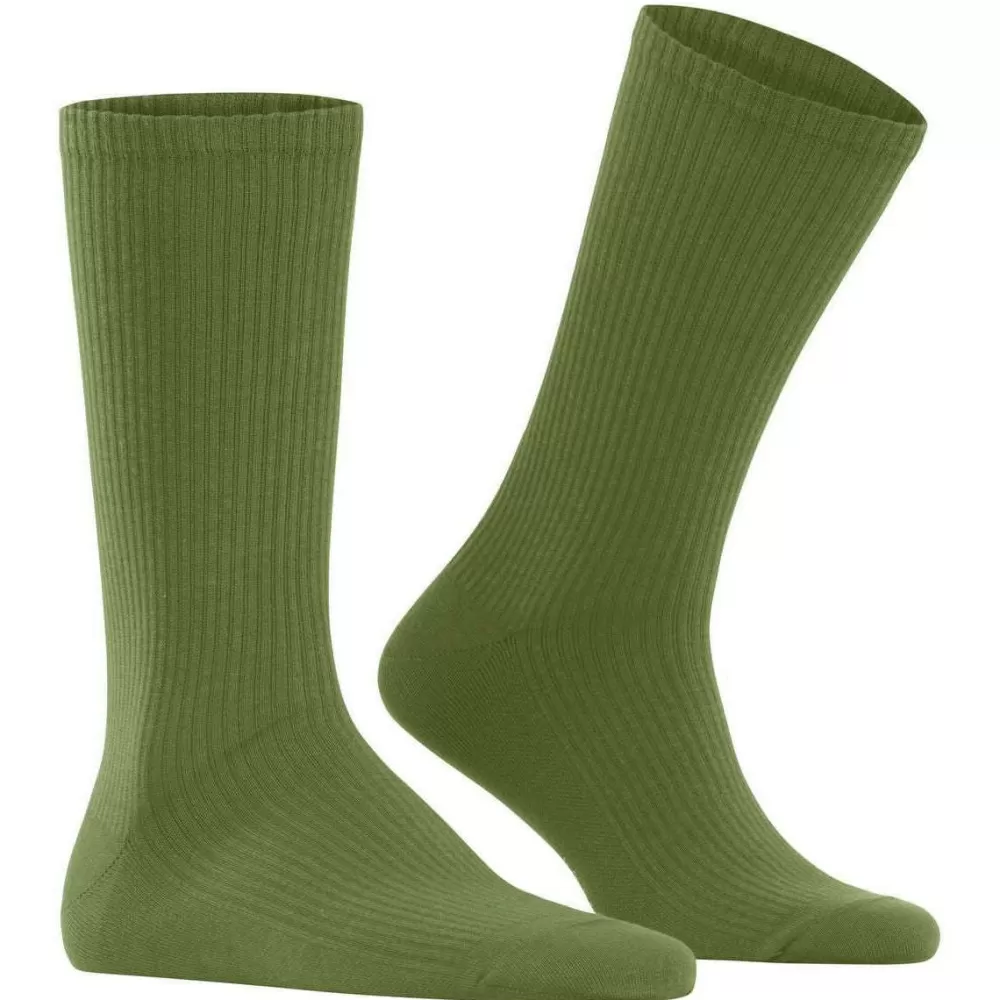 Burlington Men's Socks^Green Boston Socks