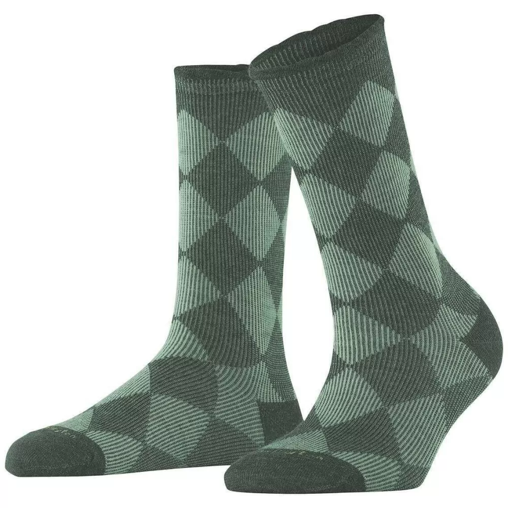Burlington Women's Socks^Green Dalston Socks