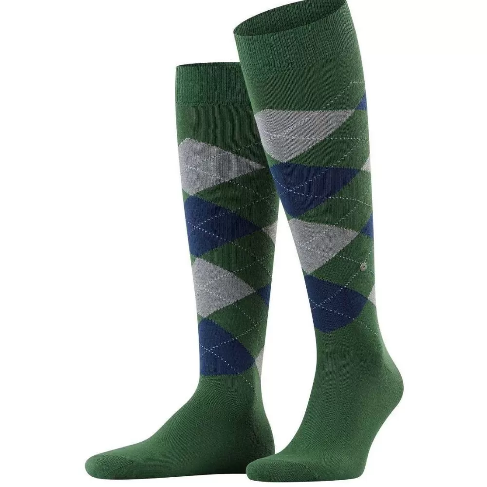 Burlington Men's Socks^Green King Knee High Socks