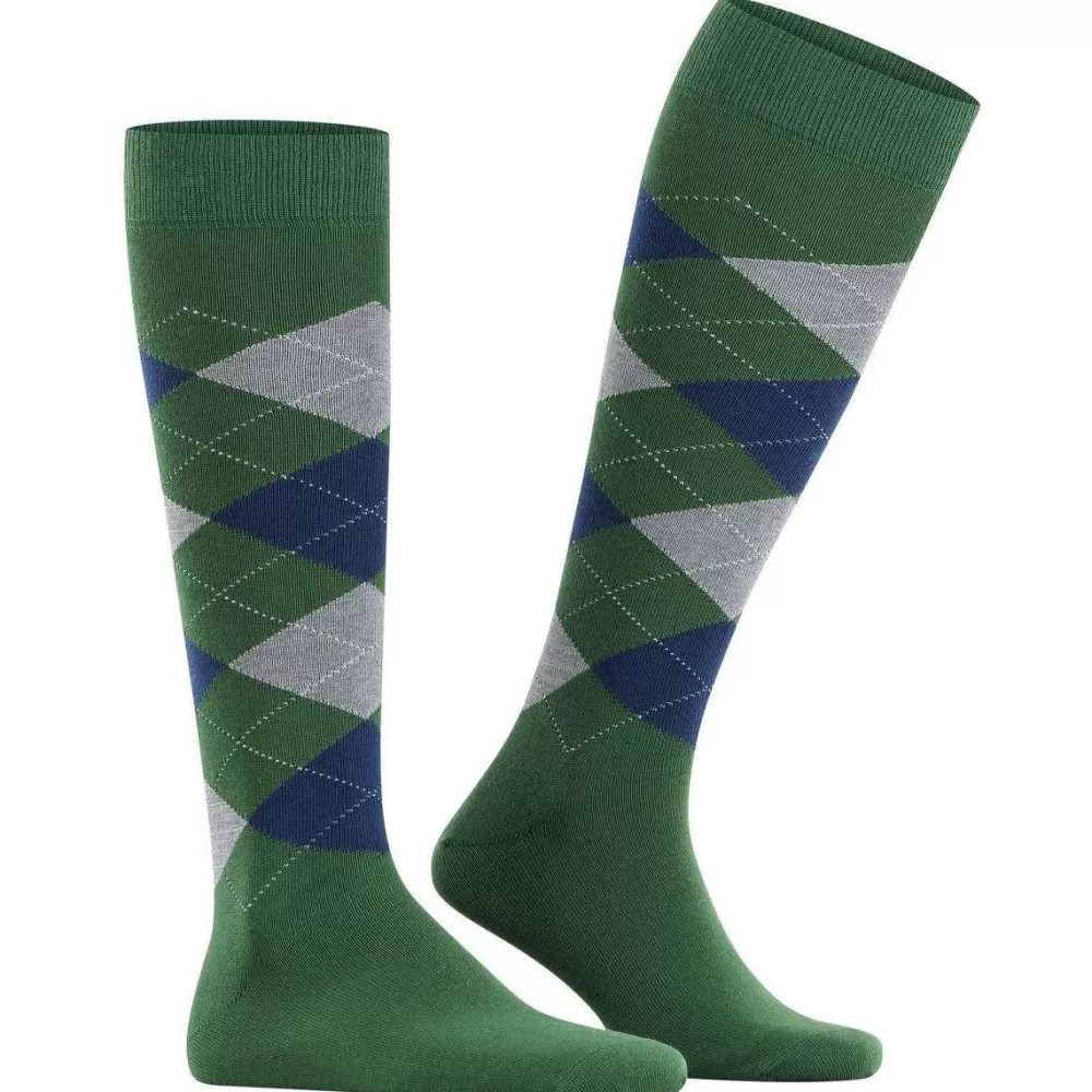Burlington Men's Socks^Green King Knee High Socks