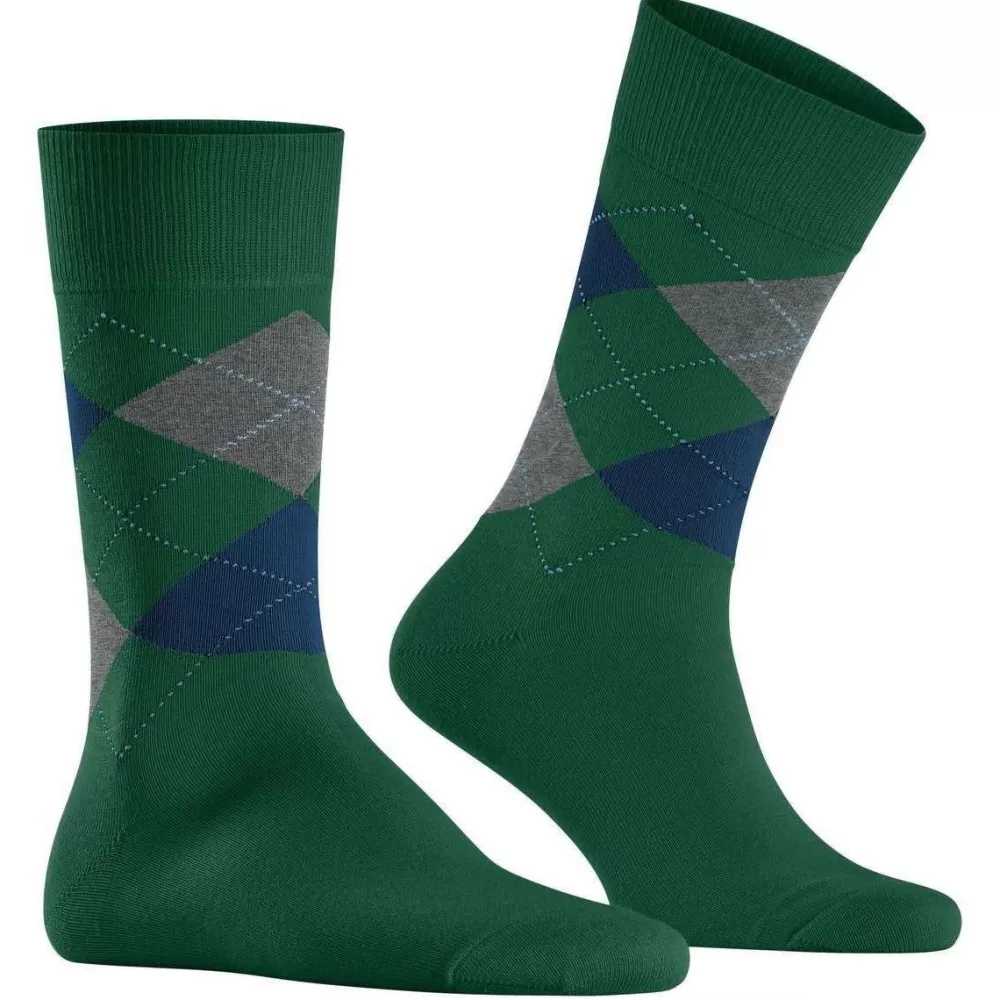 Burlington Men's Socks^Green King Socks
