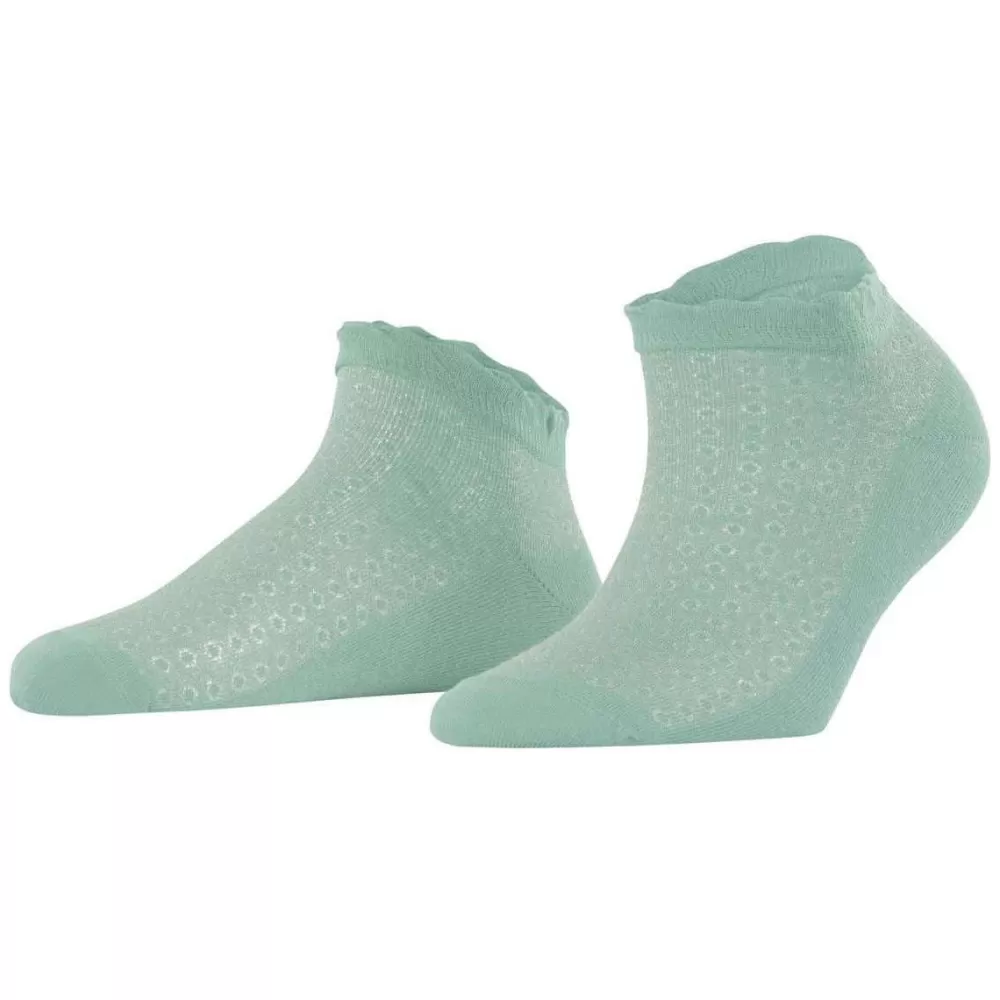 Burlington Women's Socks^Green Montrose Sneaker Socks