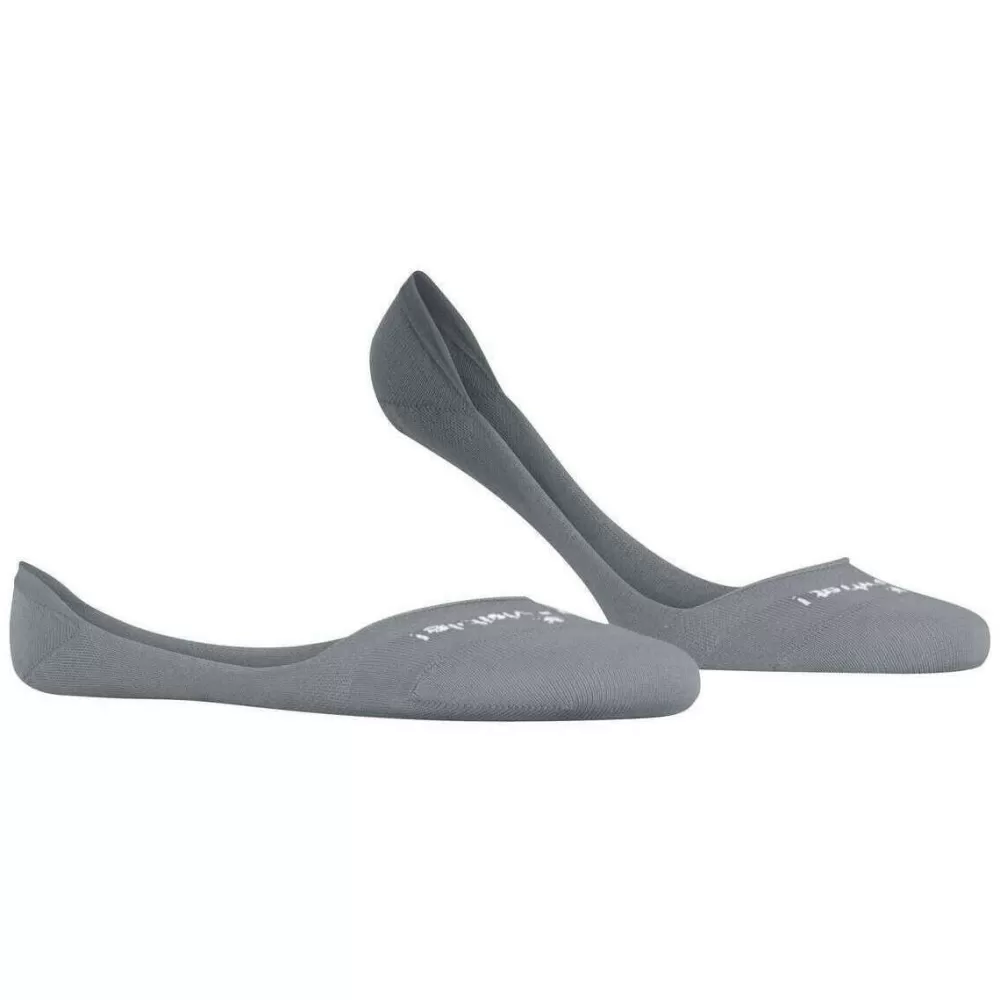 Burlington Women's Socks^Grey Aberdeen No Show Socks