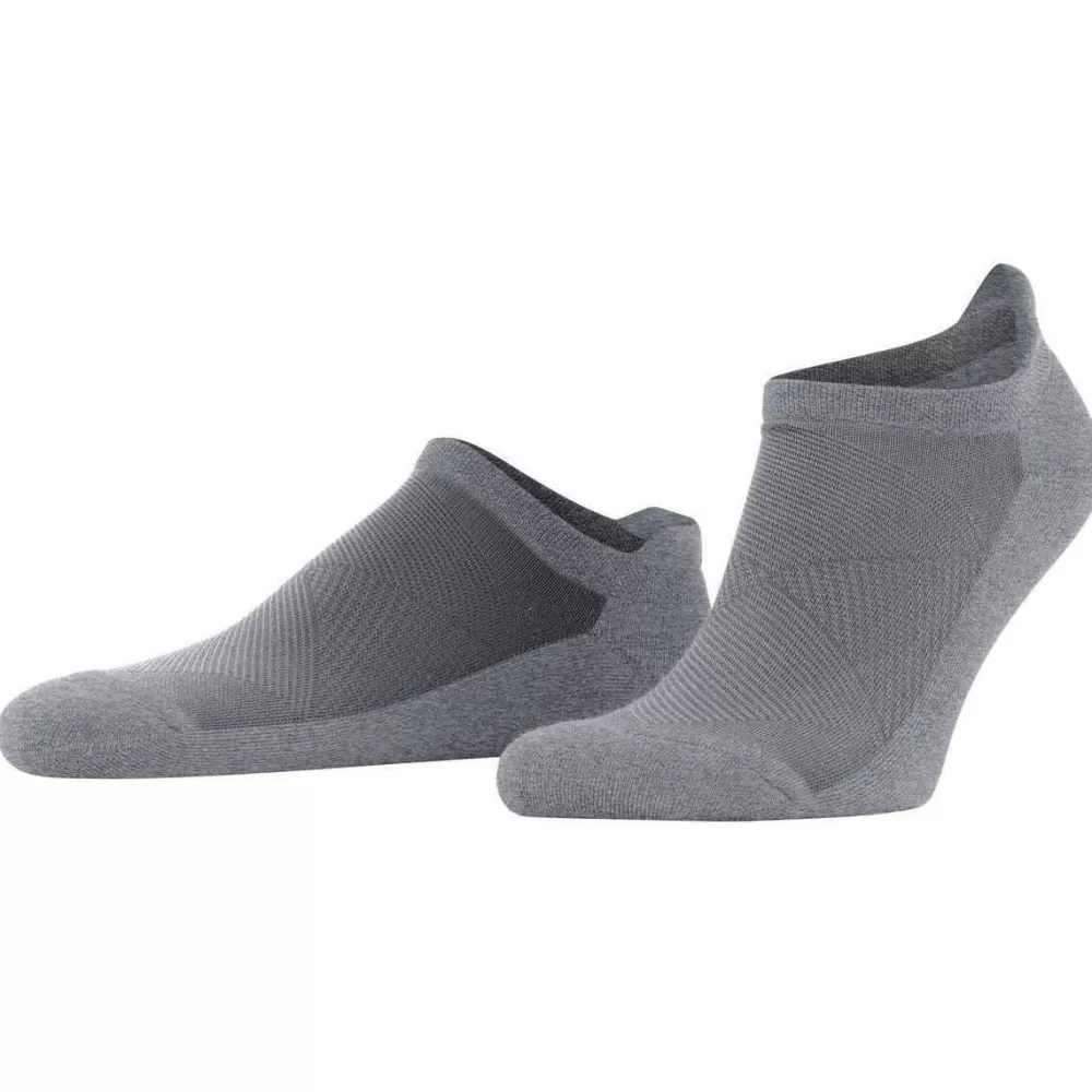 Burlington Men's Socks^Grey Athleisure Sneaker Socks